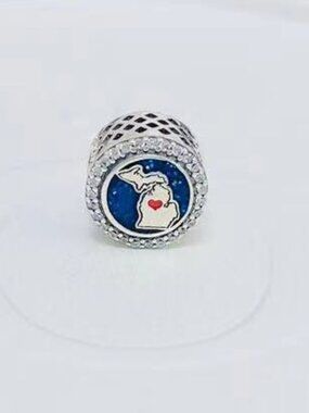Pandora Michigan Map Charm Home Sweet Home Charm Pendant
